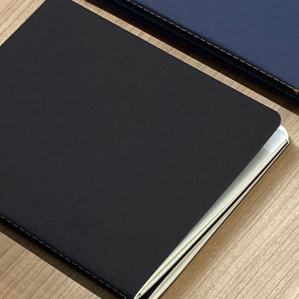 Notebook gebonden met singersteek.