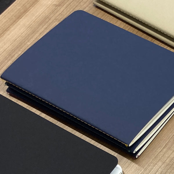 Notebook gebonden met singersteek.
