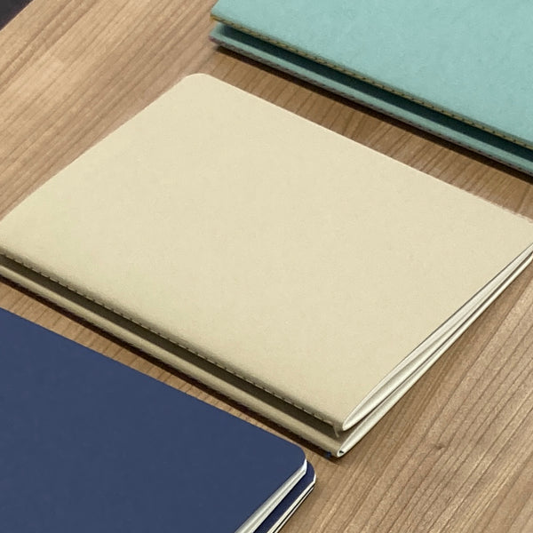 Notebook gebonden met singersteek.