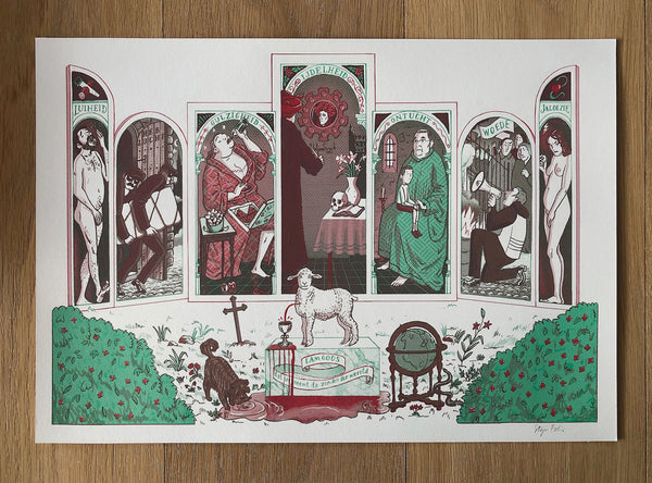Edities Van Eyck met kader